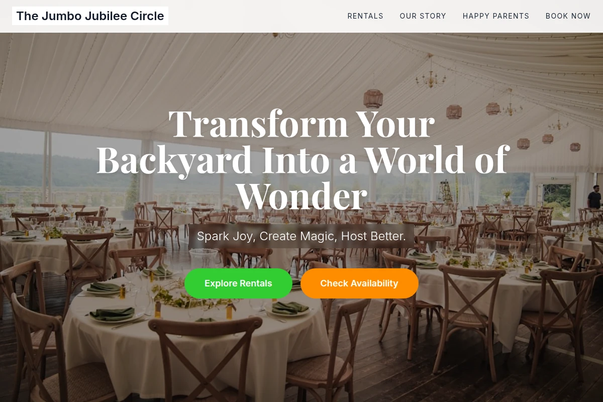 Playground Event Rental