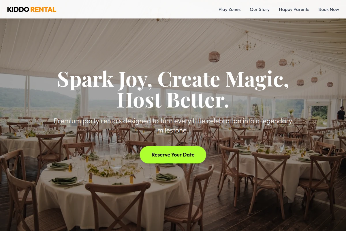 Kiddo Event Rental